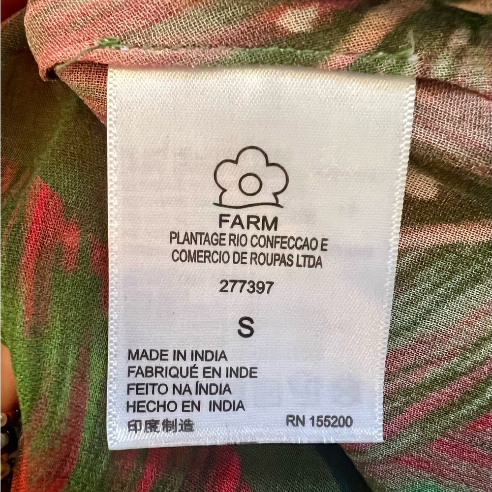 NWT FARM RIO layered wrap dress - Picture 6 of 6